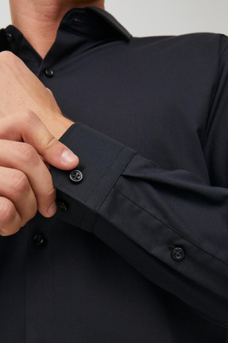 Jack & Jones zwarte heren overhemd