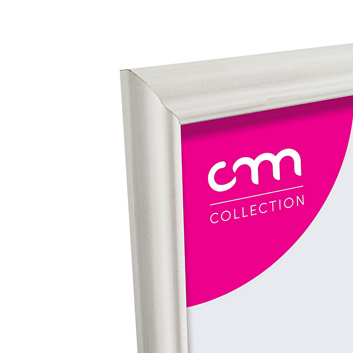 Cadre photo Bella cm Creation blanc mat l.34 x H.44 cm
