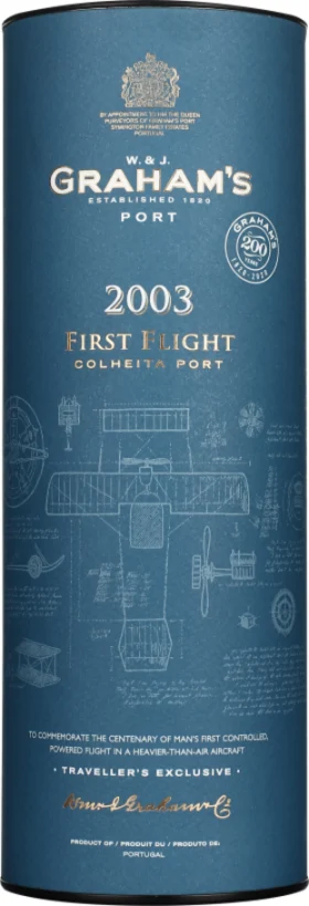 GRAHAM'S PORT FIRST FLIGHT 2003 75CL