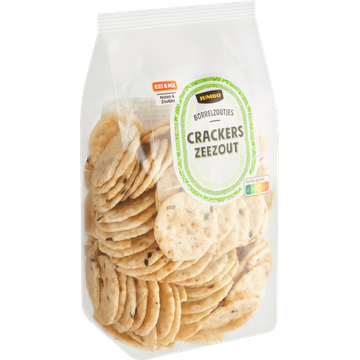 Jumbo Borrelzoutjes Crackers Zeezout 115 g