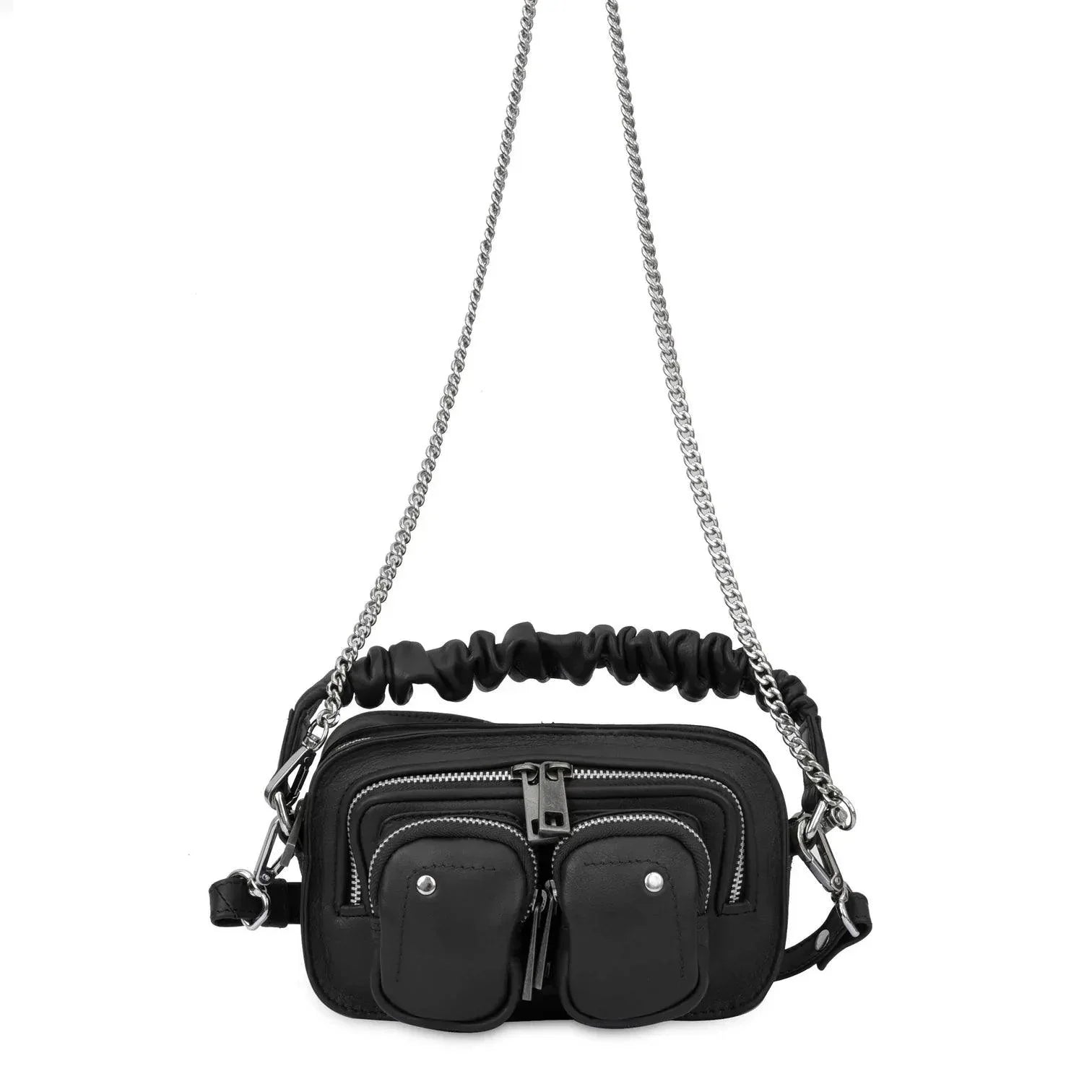 Nunoo | Helena Play silky | Leren schoudertas