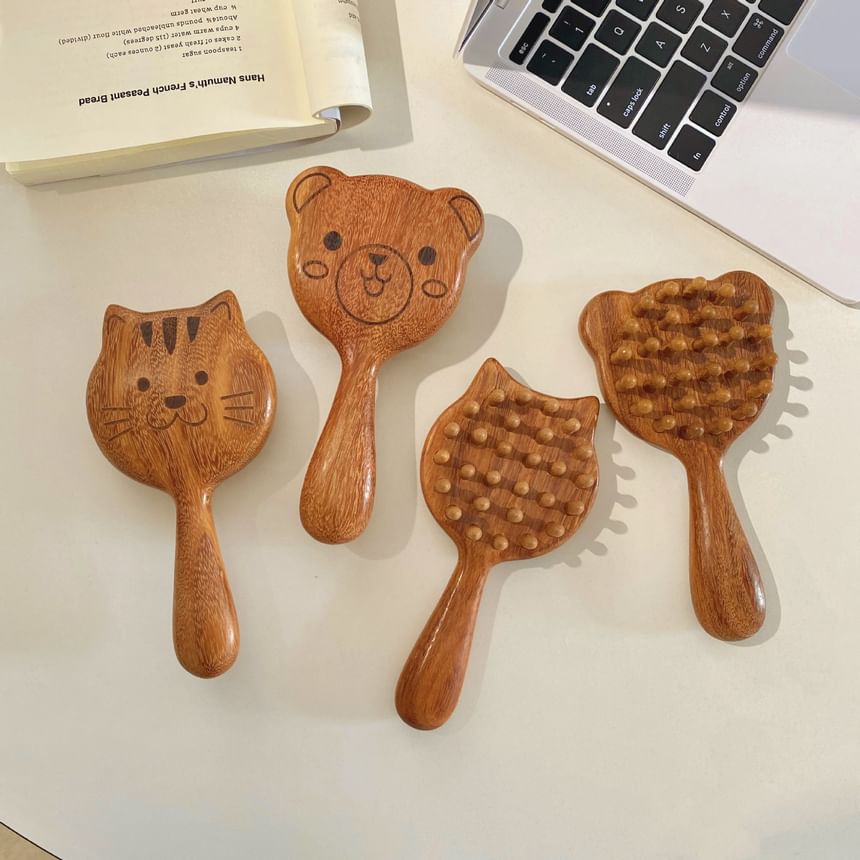 Chimi Chimi - Houten hoofdmassager voor dieren (verschillende uitvoeringen)