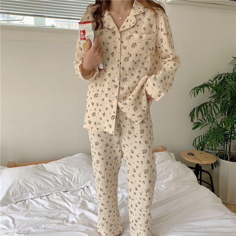 Essere - Pyjamaset met bloemenprint