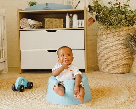 Bumbo Floor Seat - babystol, mimosa