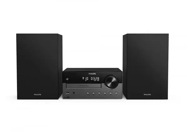 Philips-TAM4505 - Mikrosystem - DAB /Bluetooth/CD - 60 Watt (Total) - Sort