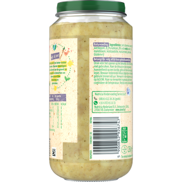 Olvarit Bloemkool Kalkoen Aardappel 15+ Maanden 250 g