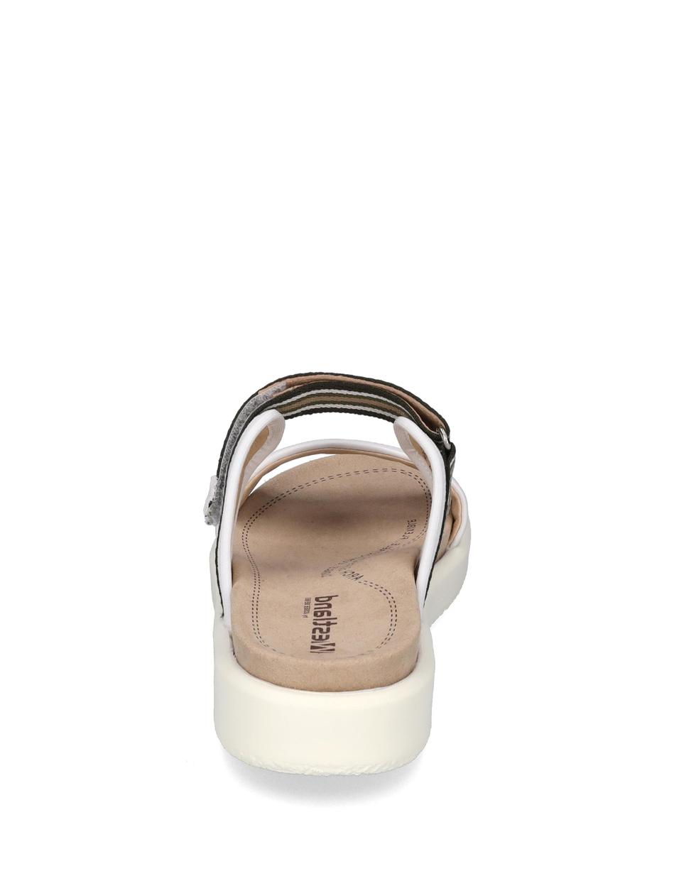 Sandale Albi 04, weiss-kombi
