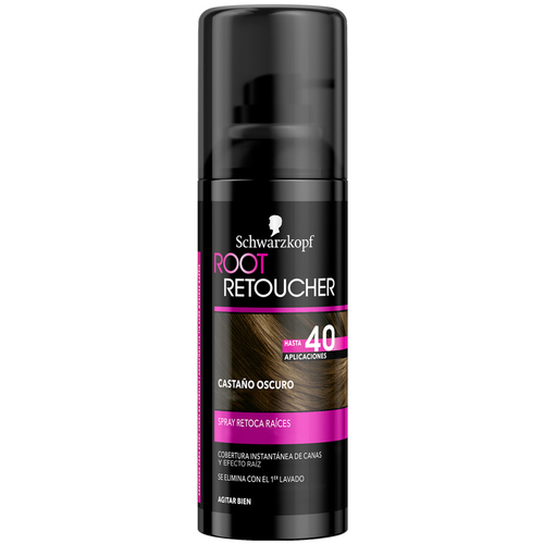 Schwarzkopf - Root Retoucher Retoca Raices Spray castaño Oscuro