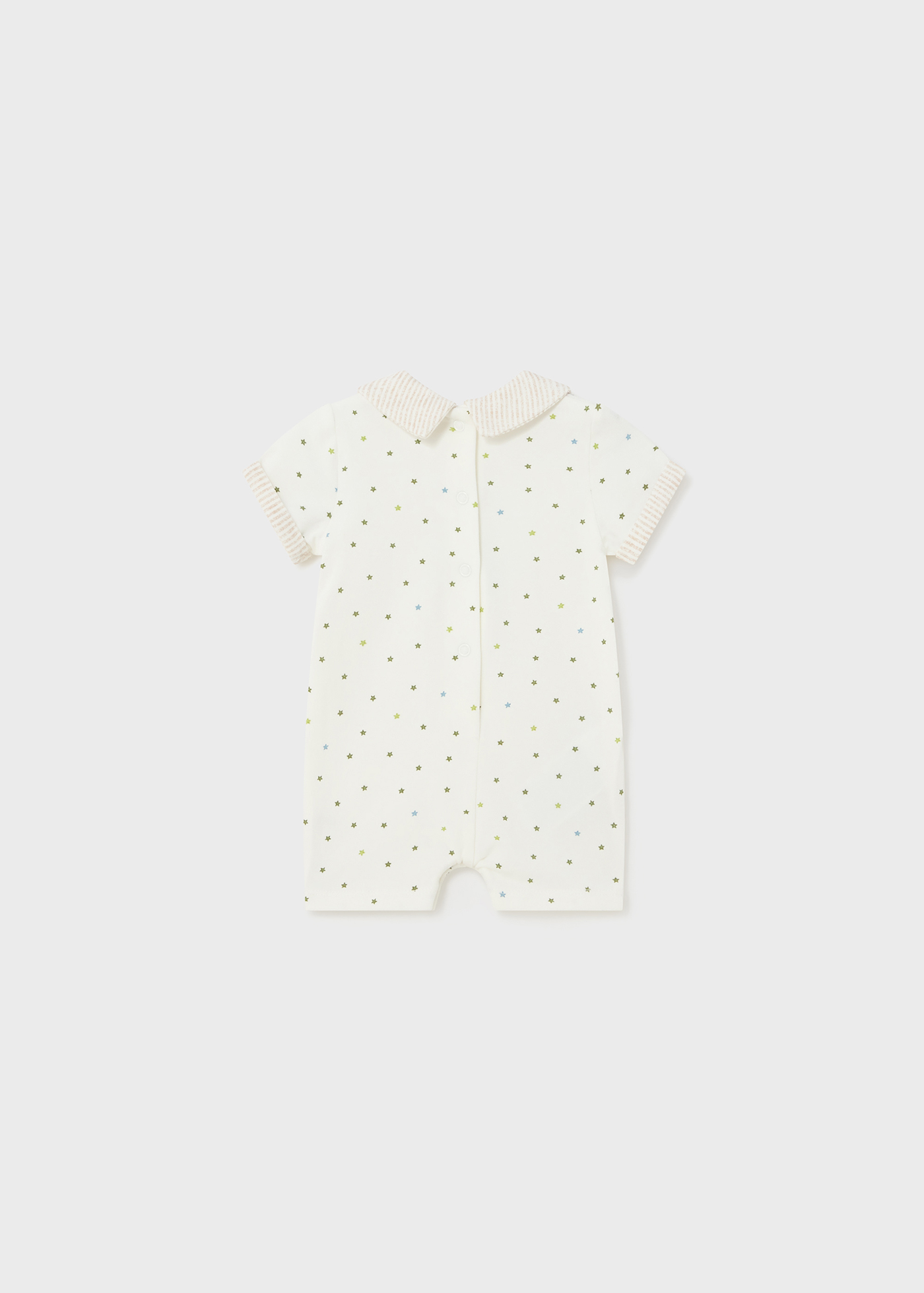 Macacão Better Cotton para recém-nascido, cor Sky