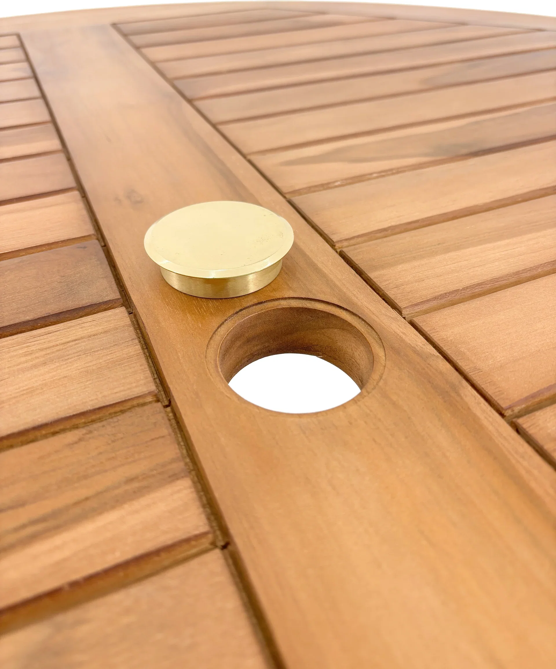 Skanden Spisebord Teak Ø120 cm