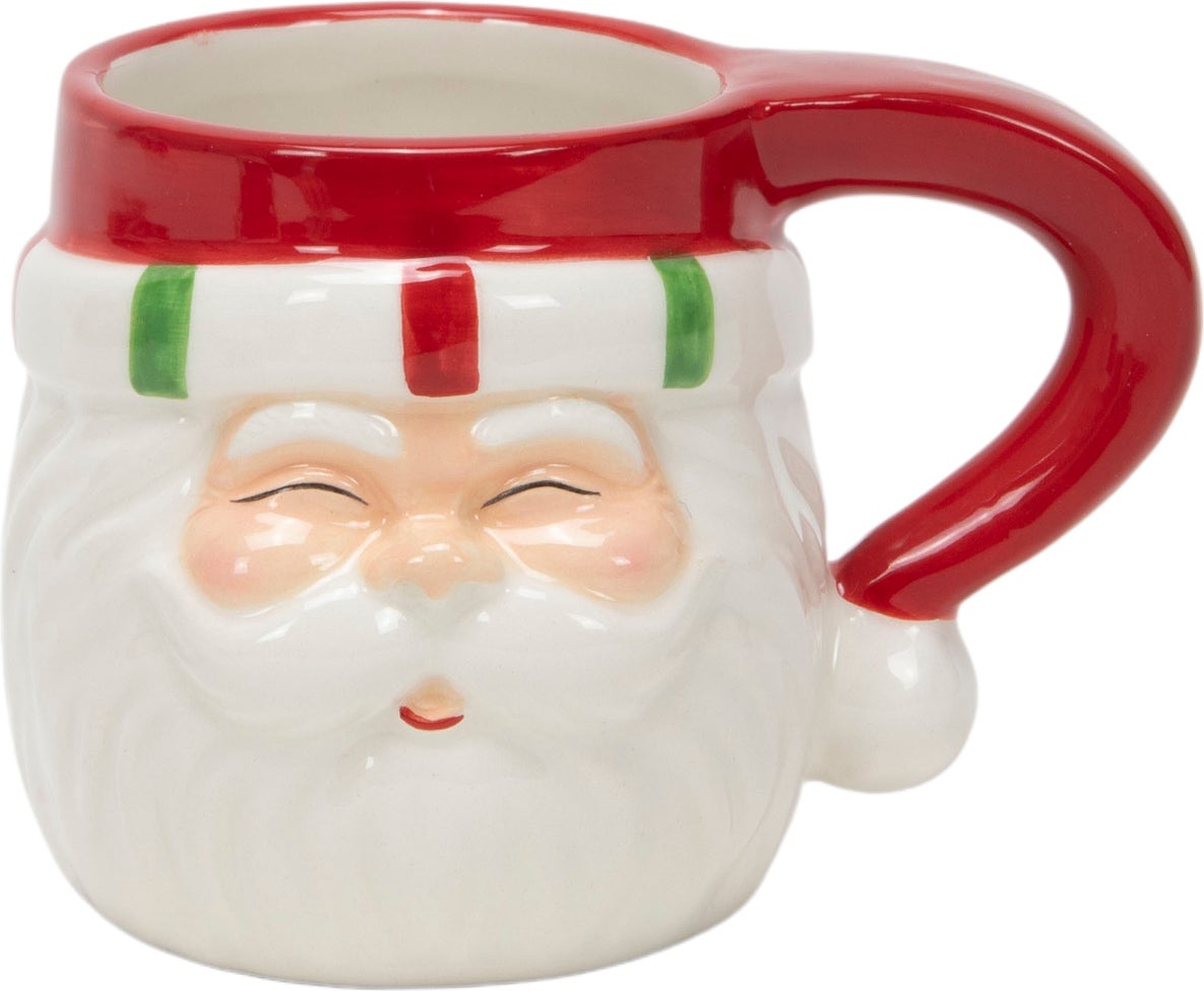 Mok Santa rood / wit 180 ml