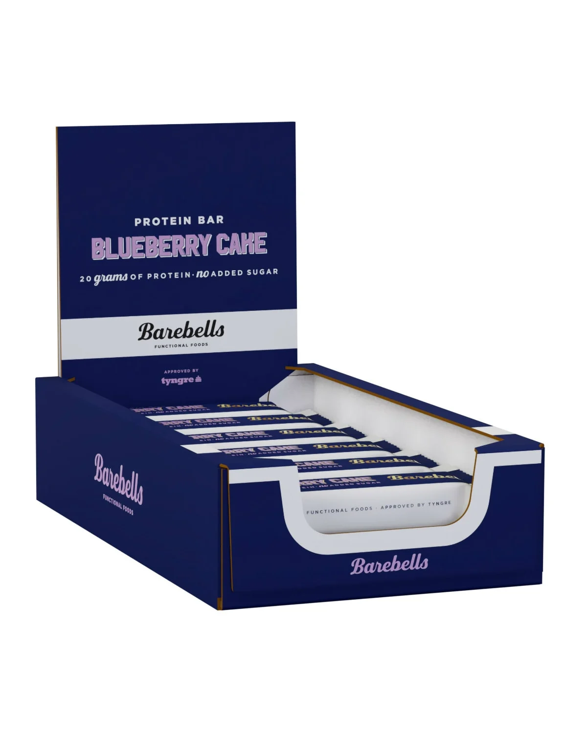 Barebells Protein Bar Blueberry Cake 12x55g