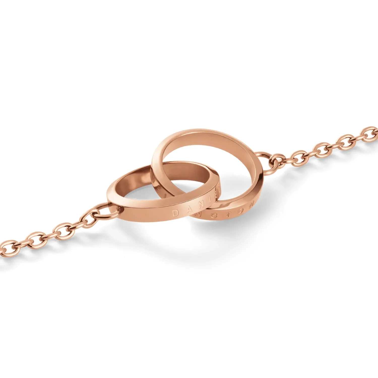 Daniel Wellington Halskæde Rosaforgyldt Sølv DW00400166