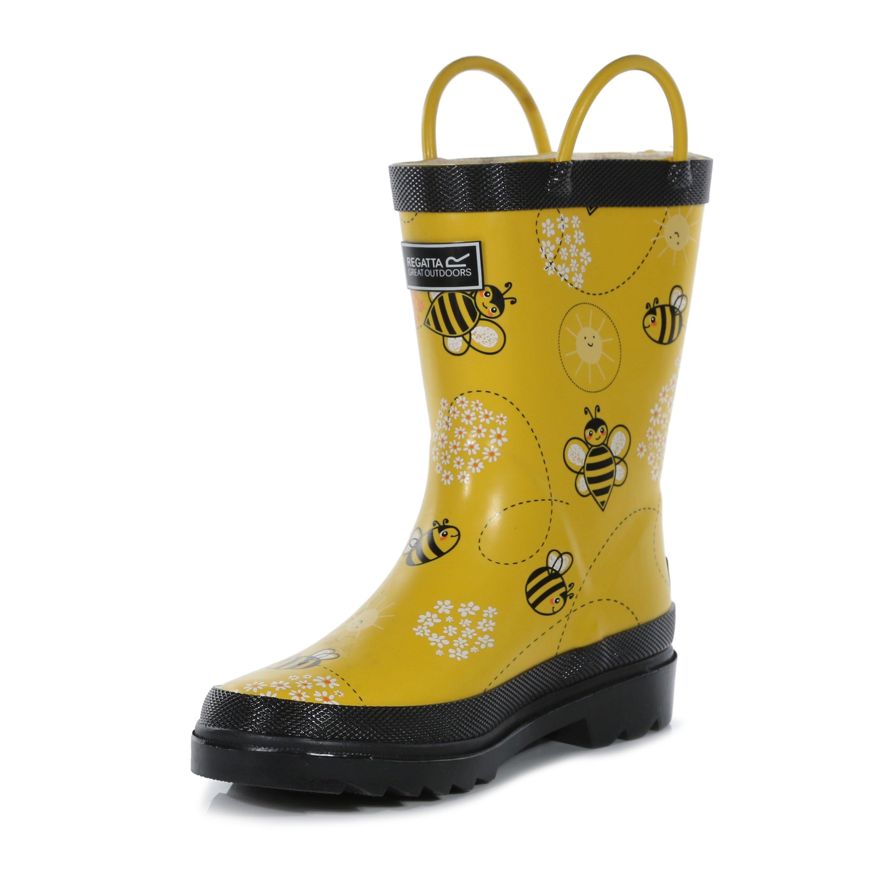 Regatta Regatta Minnow Junior Cotton Lined Wellington Welly Unisex Kids