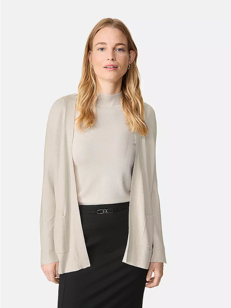 GERRY WEBER Strickjacke creme