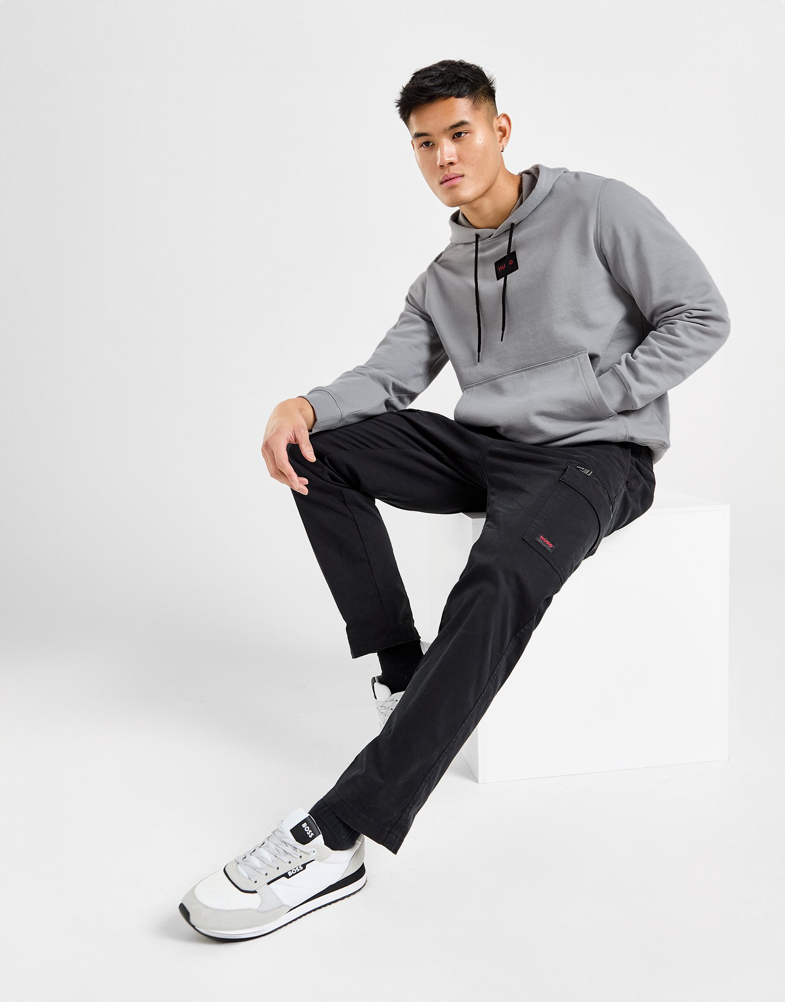 HUGO Pantalon de jogging Glian Cargo Homme