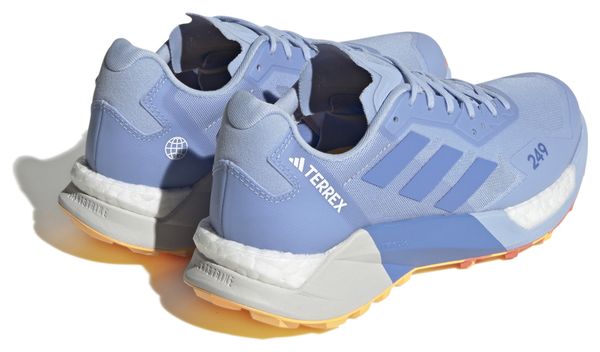 Chaussures de Trail Running adidas running Terrex Agravic Ultra Bleu Orange Femme