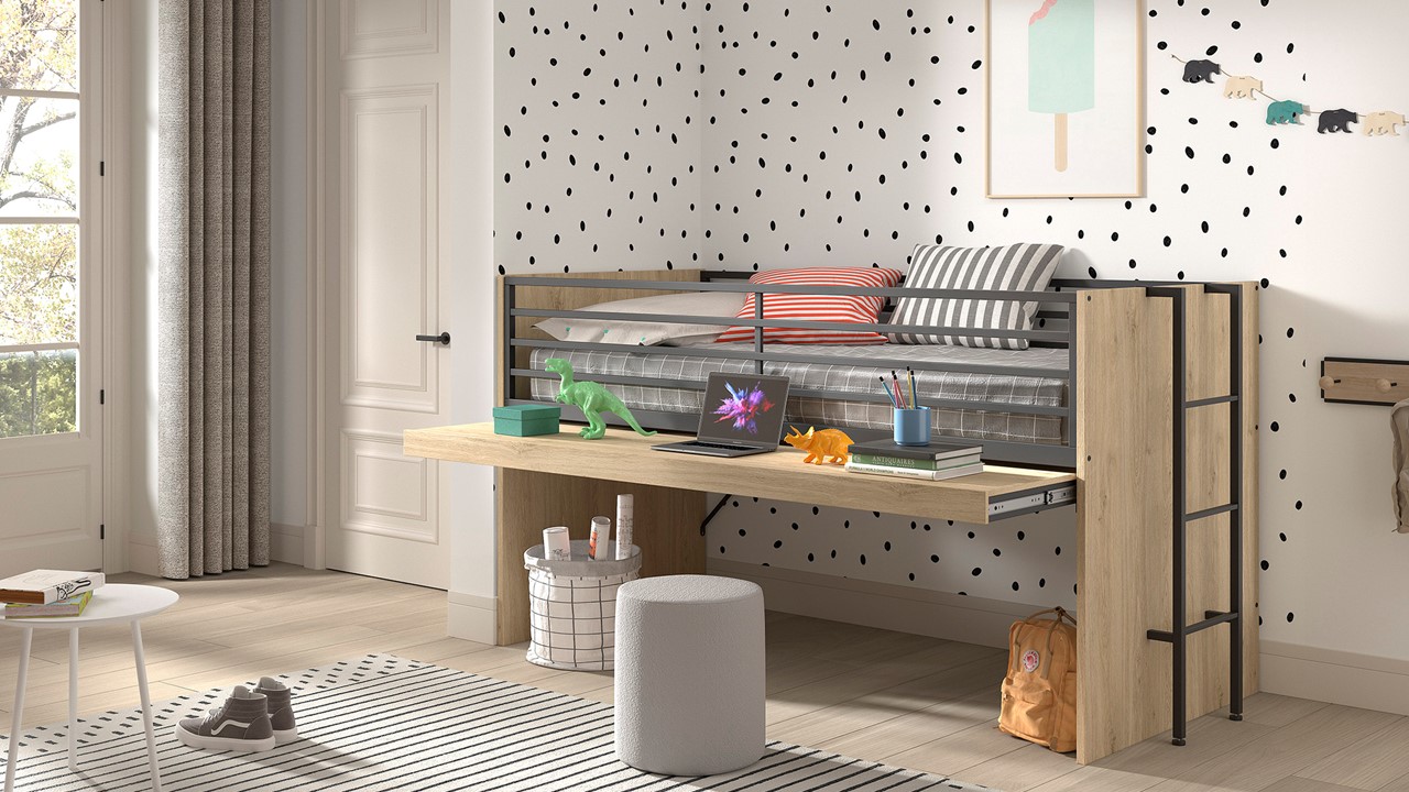 Halfhoogslaper Sam 85 eik