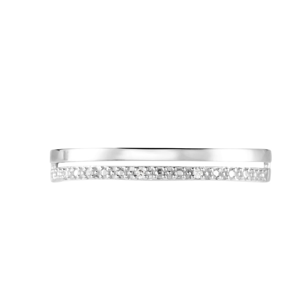 Bague Olena Or Blanc Diamant