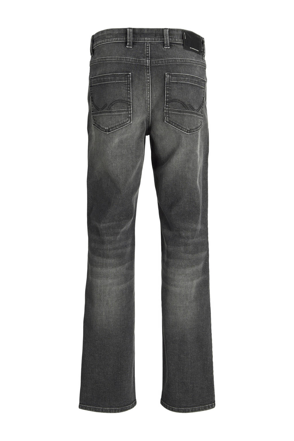 JACK & JONES regular fit jeans JJICLARK JJLEON grey denim