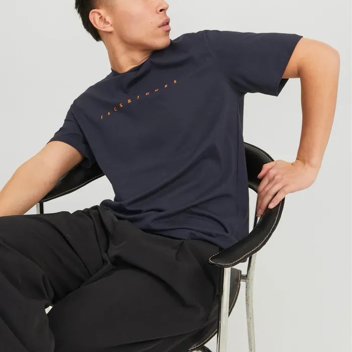 Jack & Jones Essentials Star SS Crew Shirt Heren