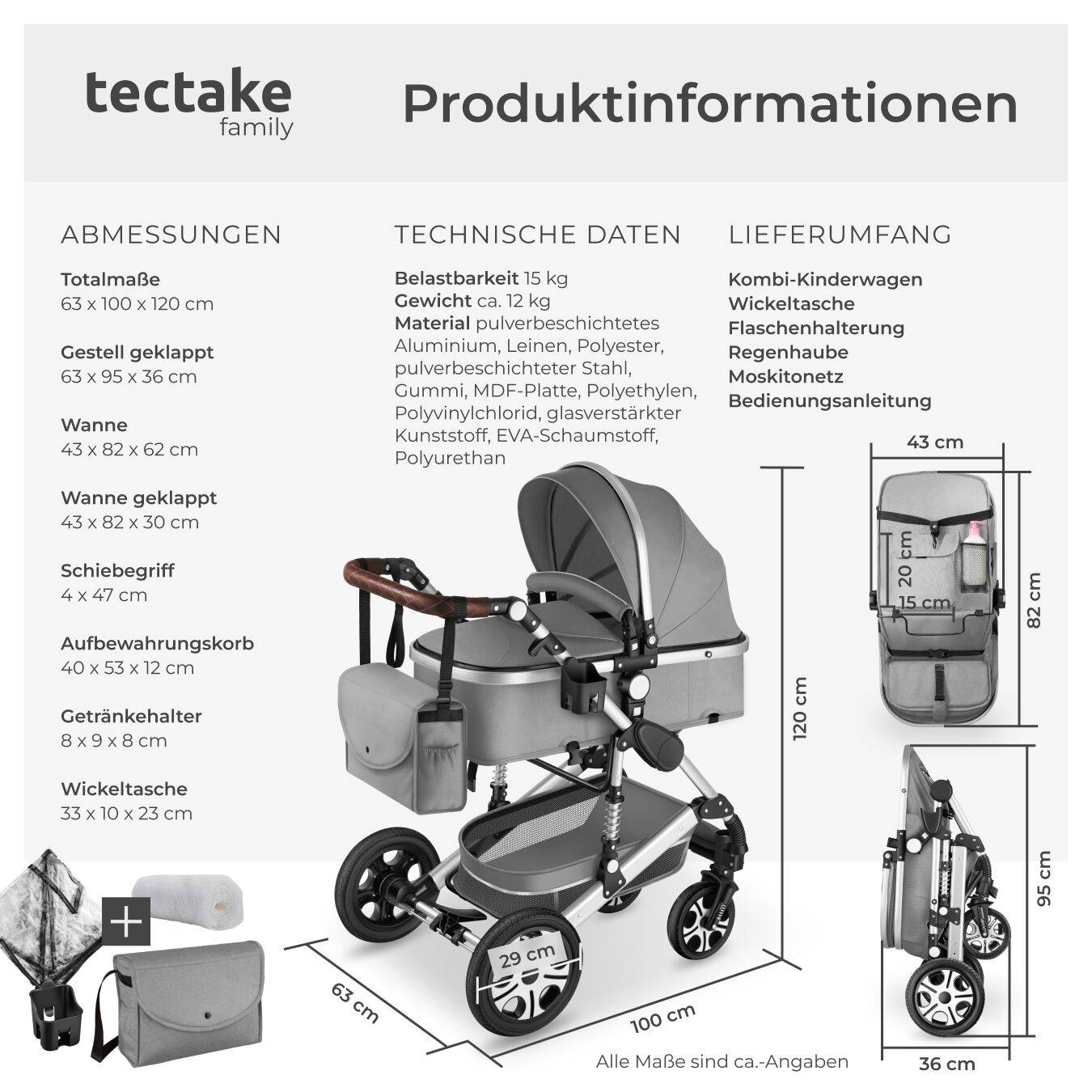 Kombi-Kinderwagen Mats