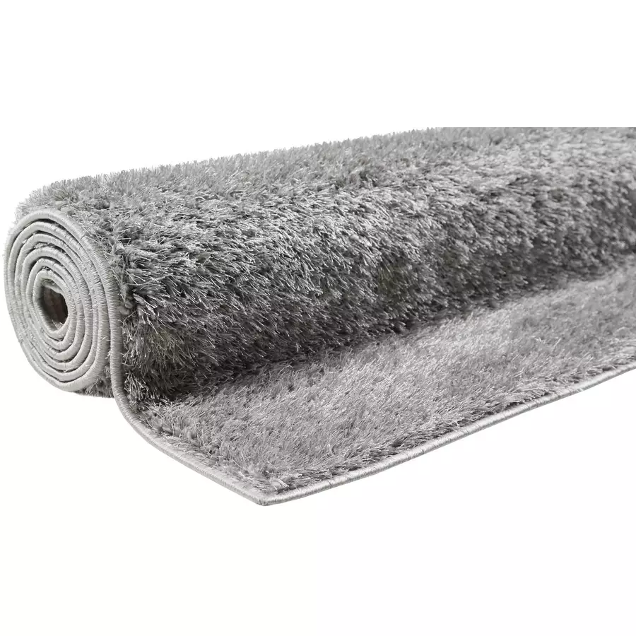 Esprit Hochflorteppich #Swagger Shag hellgrau