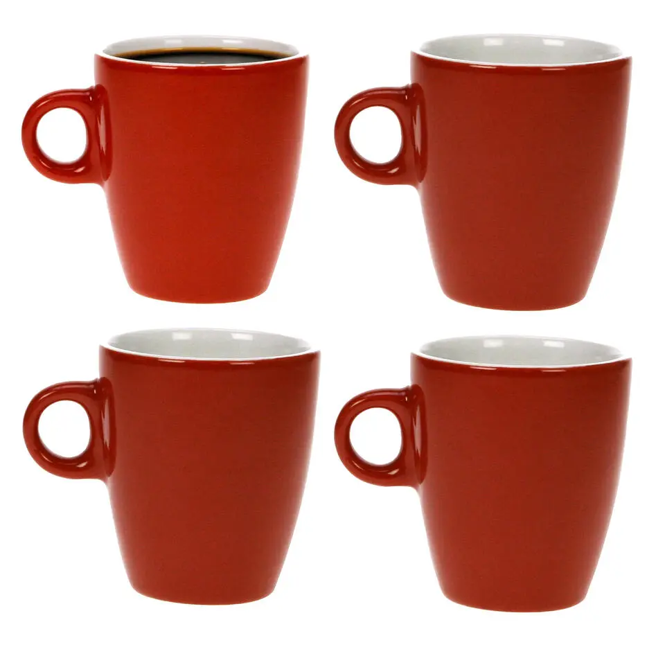 Cosy & trendy Koffiekopje - rood - 190 ml - Keramiek