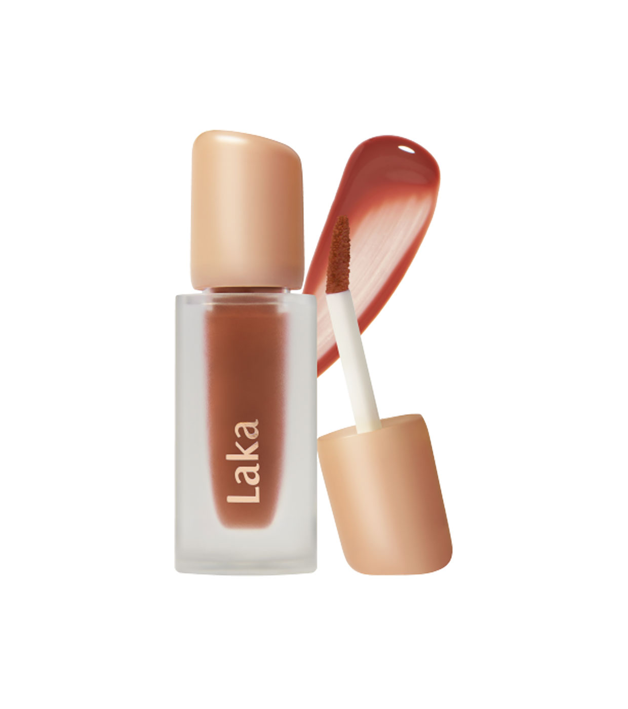 Laka - Hidratante Lip Gloss Tint Fruity Glam Tint - 108: Salty