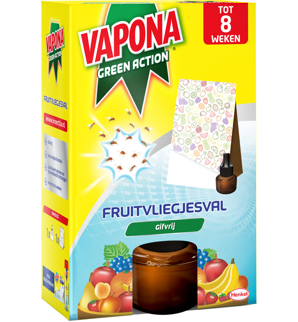 Vapona Fruitvliegjesval (1 stuk)