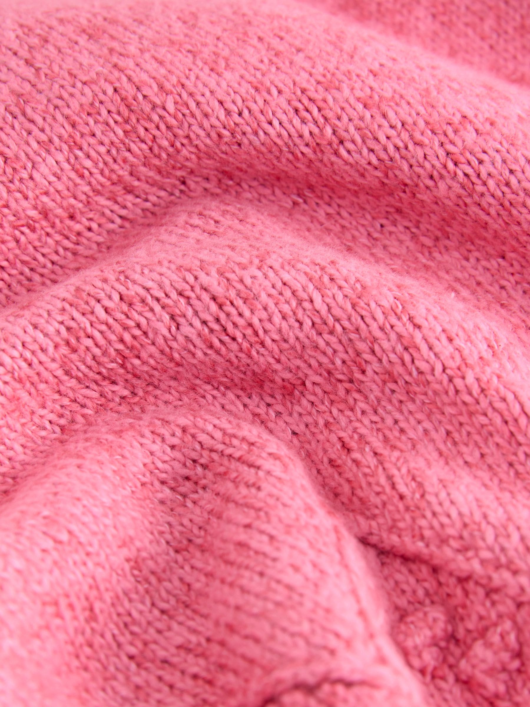 Roze - Vest met knopen (3mnd-7jr)