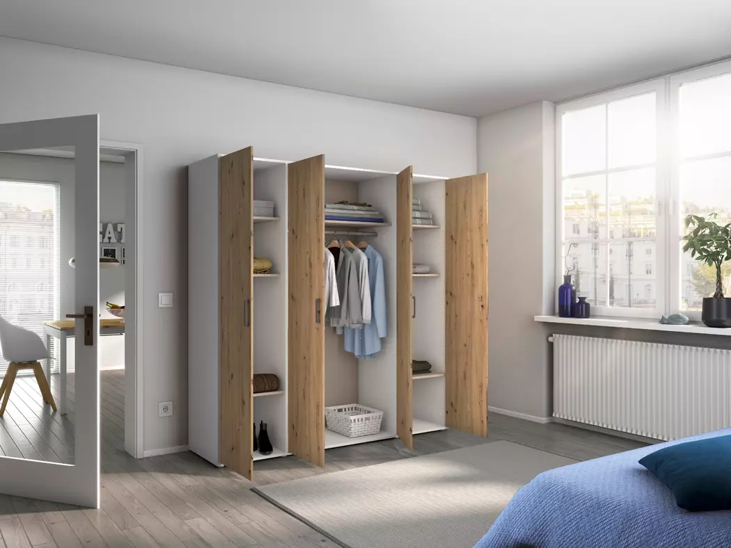 Kleiderschrank Voyager 187 x 194 cm