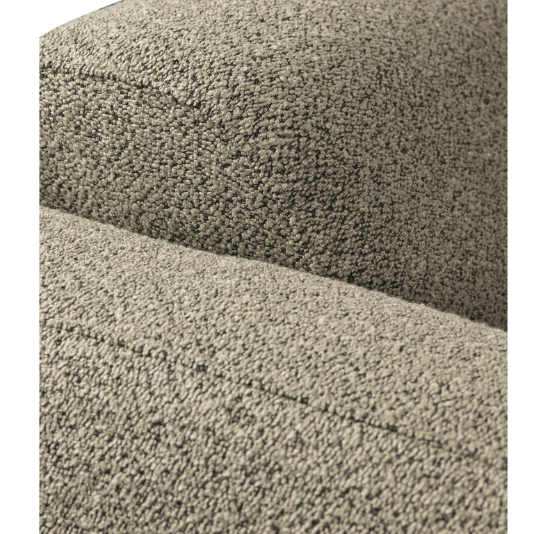 POLSPOTTEN Teddy 2-zits bank beige