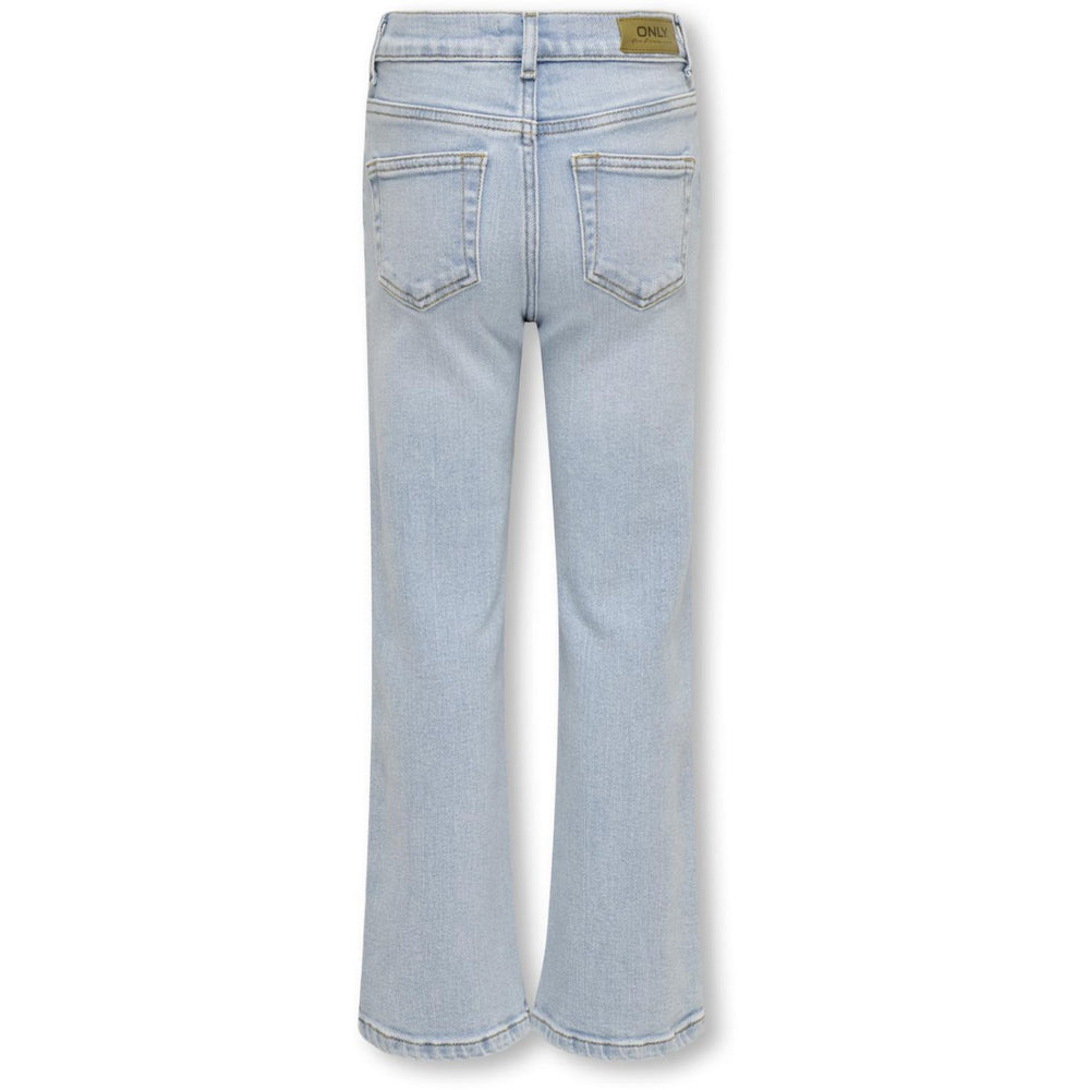 Køb kids ONLY Light Blue Denim Juicy Life Wide Leg Denim Jeans Noos