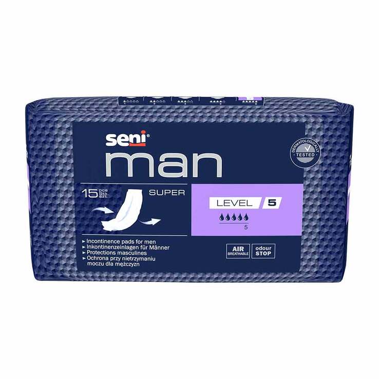 Seni® Man Inkontinenzeinlage super Level 5, 15 St