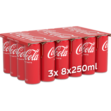 Coca-Cola Original Taste 8 x 250 ml