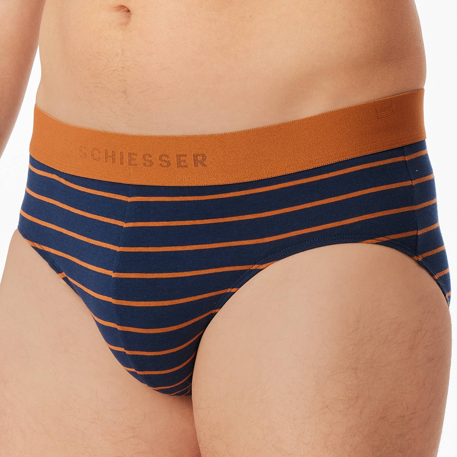 Schiesser Single-Jersey Herren-Slip im 3er-Pack