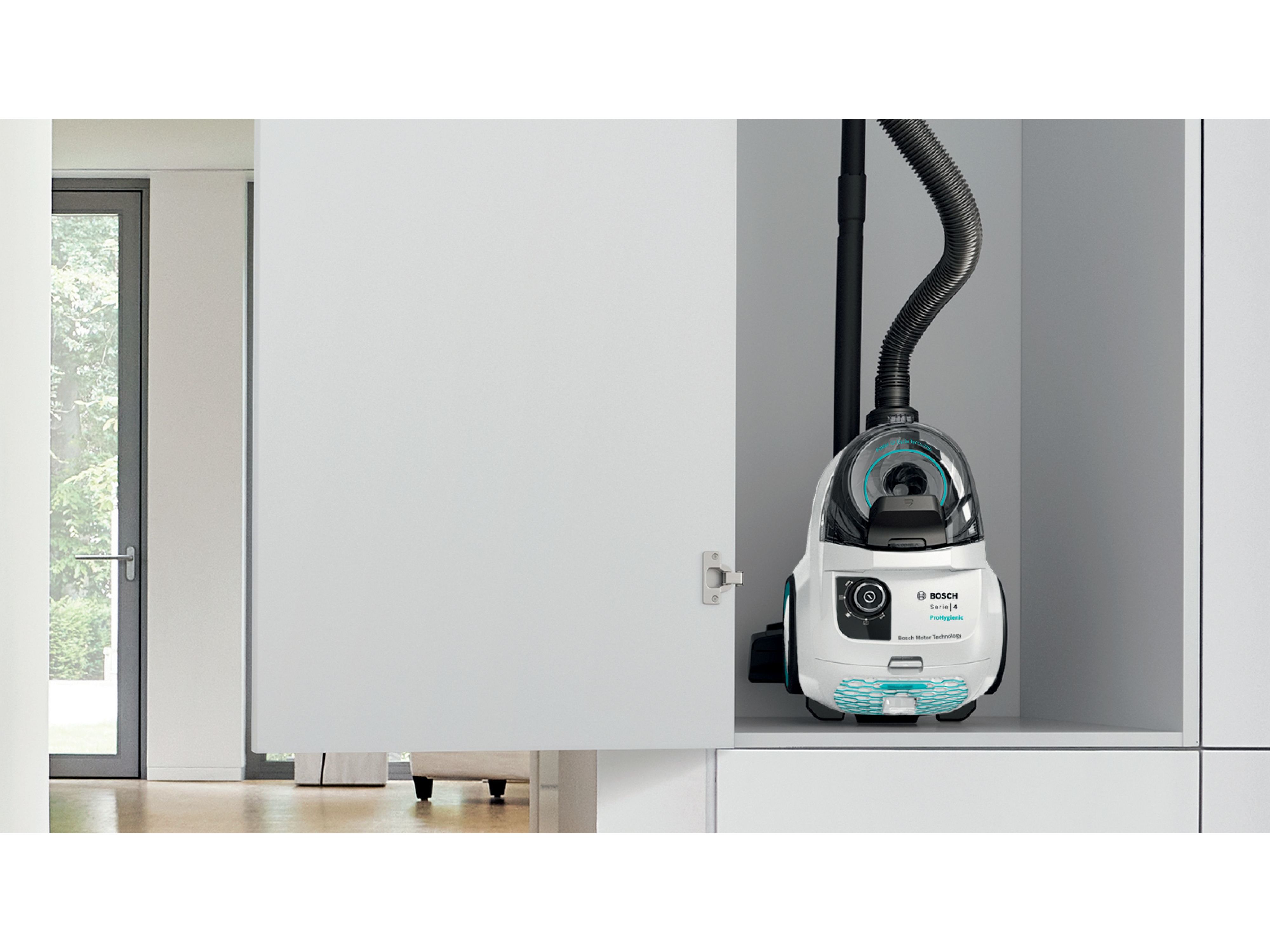 ASPIRADOR SEM SACO BOSCH BGC21HYG1 BRANCO