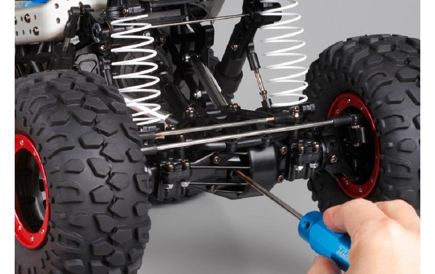Rock Crawler Rock Socker (CR-01) Bausatz, 1:10<br>Crawler Bausatz mit CR-01 Chassis