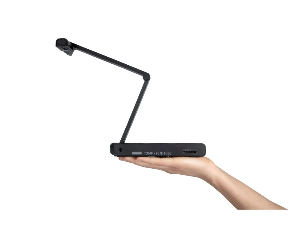 Optoma DC455 - Digitalkamera for dokumenter - farve - 13.000.000 pixel - 1920 x 1080 - 1080p - audio - VGA, HDMI - USB 2.0 - DC 5 V