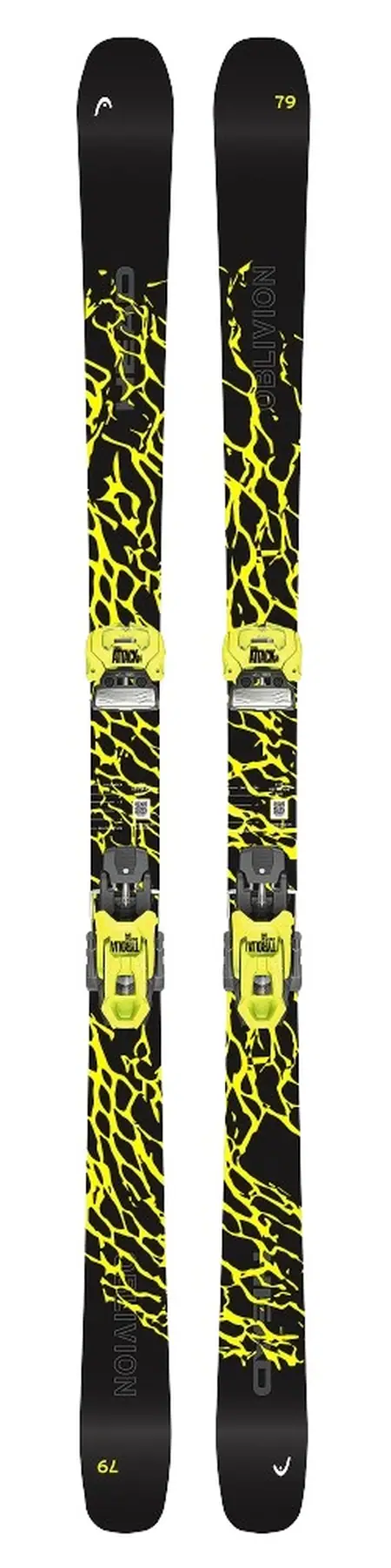 Head Oblivion 79 + Attack Lyt 11 GW All Mountain Ski - Alpinski
