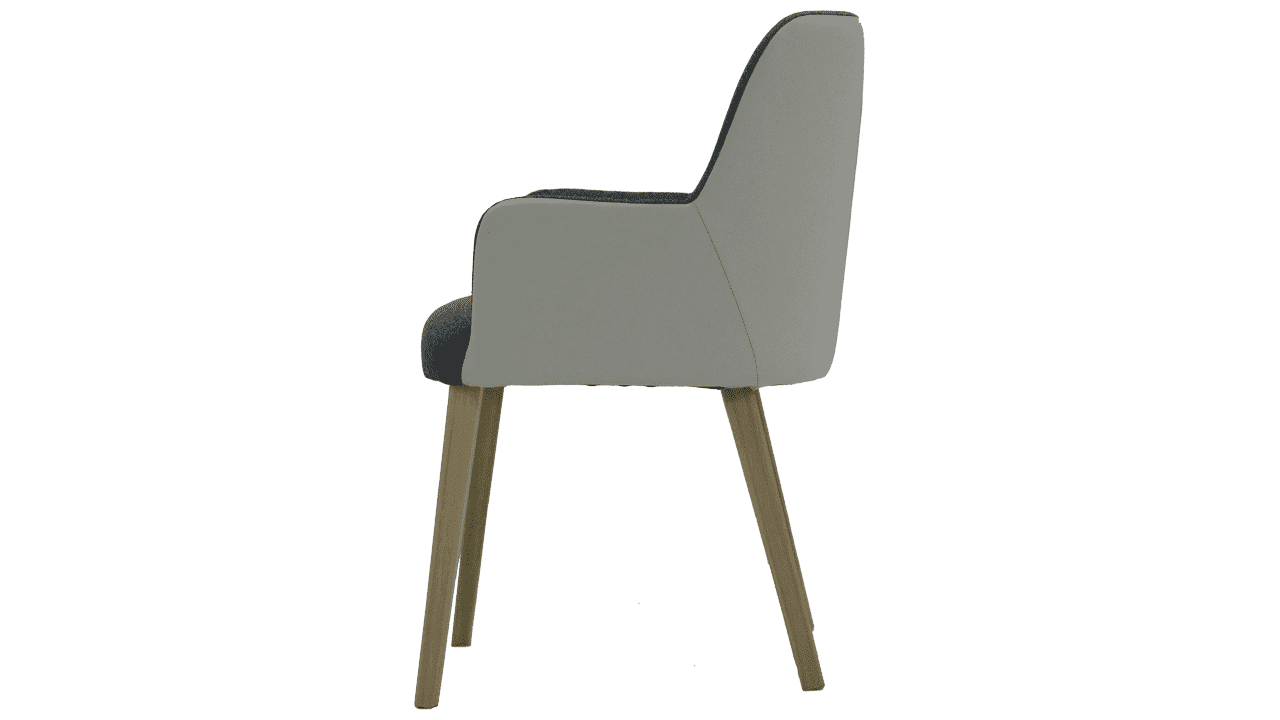 Keukenstoel Louix B55 x D58 x H85 cm