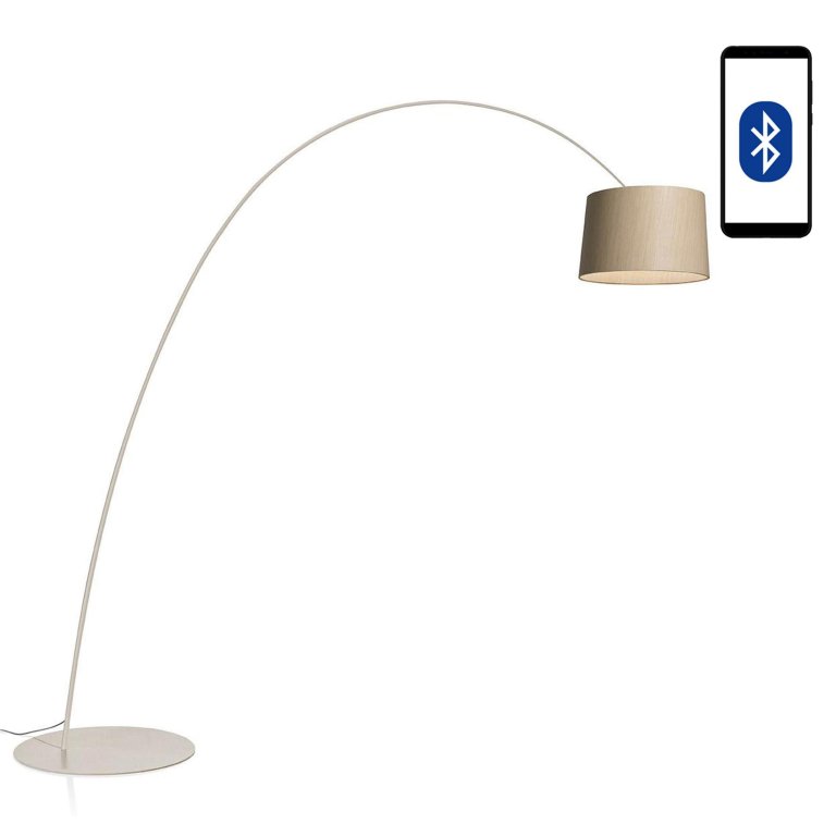 Foscarini Twiggy Elle Wood MyLight booglamp tunable white greige