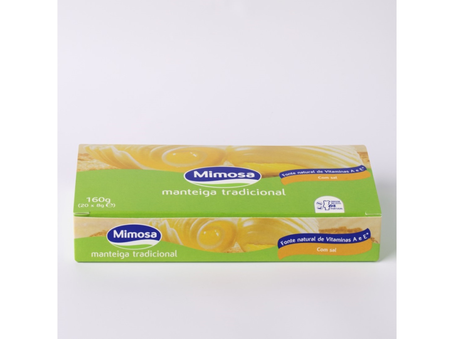 MANTEIGA MIMOSA COM SAL DOSES 20X8G