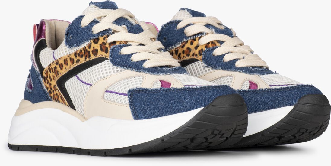 PS POELMAN blauwe ps poelman lage sneakers charu