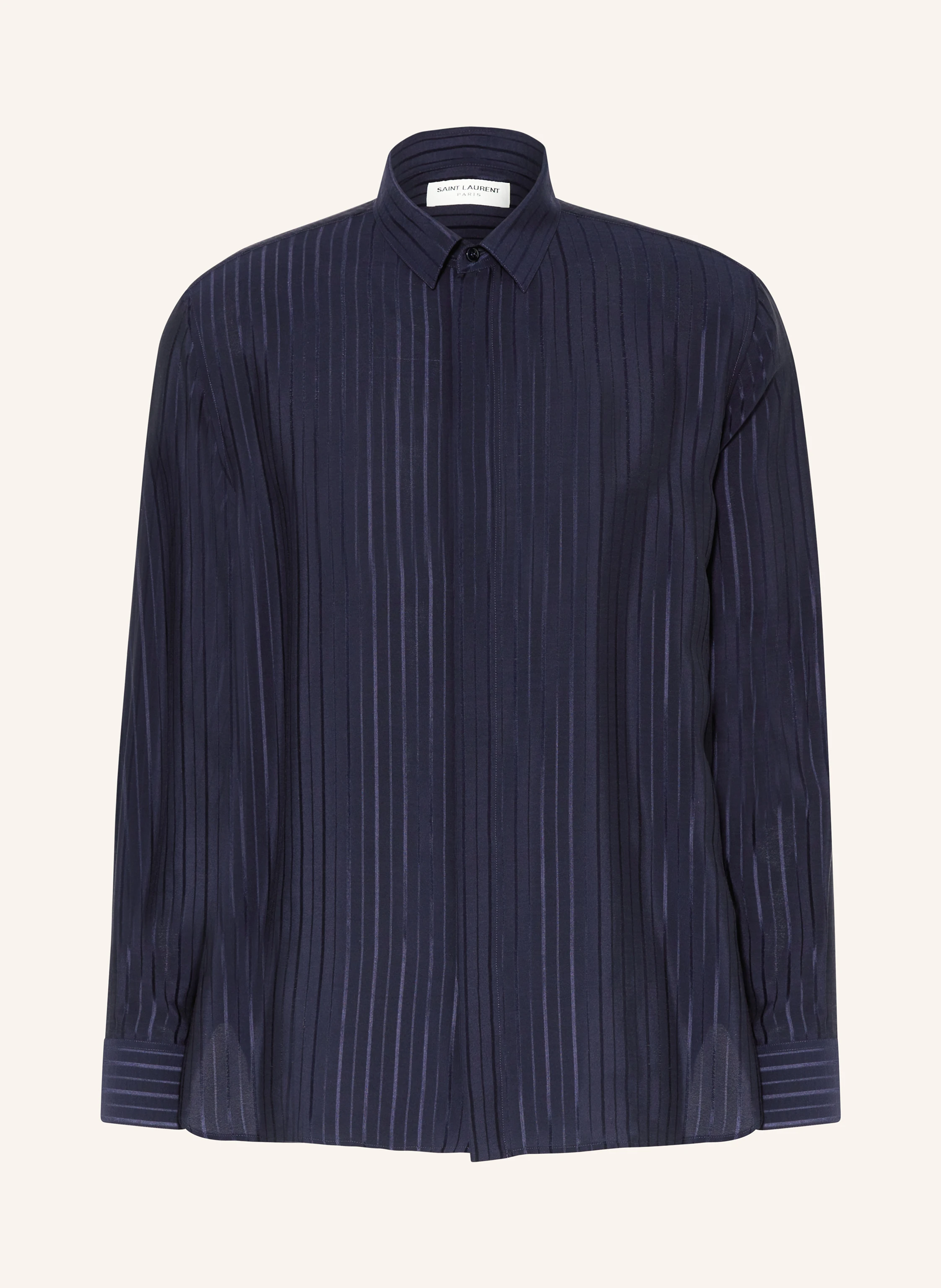 SAINT LAURENT Seidenhemd Comfort Fit