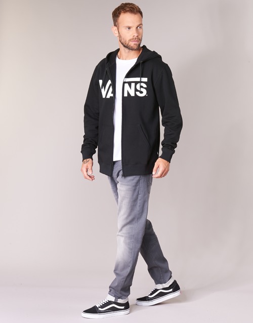 Vans - VANS CLASSIC ZIP HOODIE - Noir