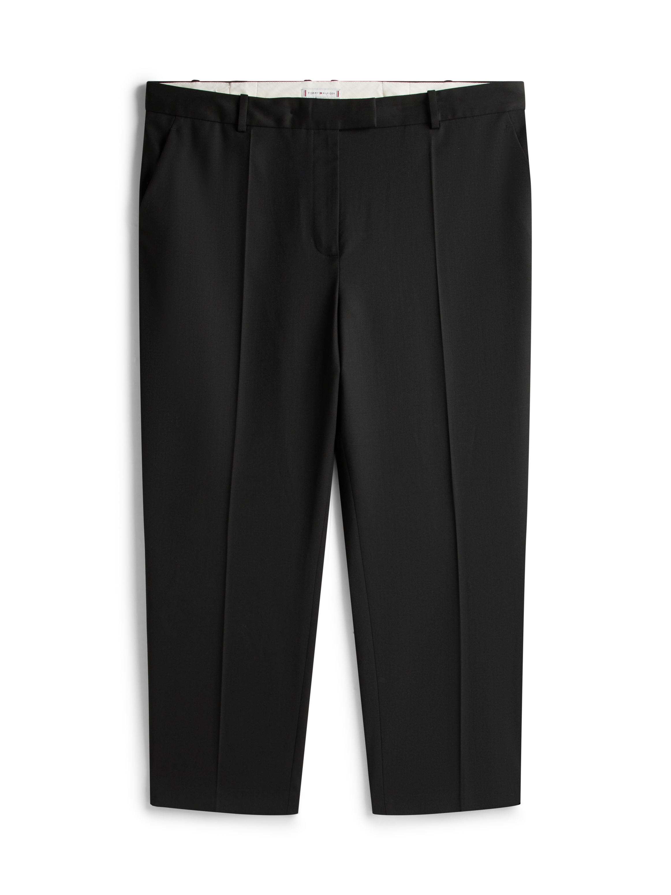 Tommy Hilfiger Curve Anzughose »CRV TIMELESS WOOL SLIM STRT PANT«  in grossen Grössen, mit Wolle