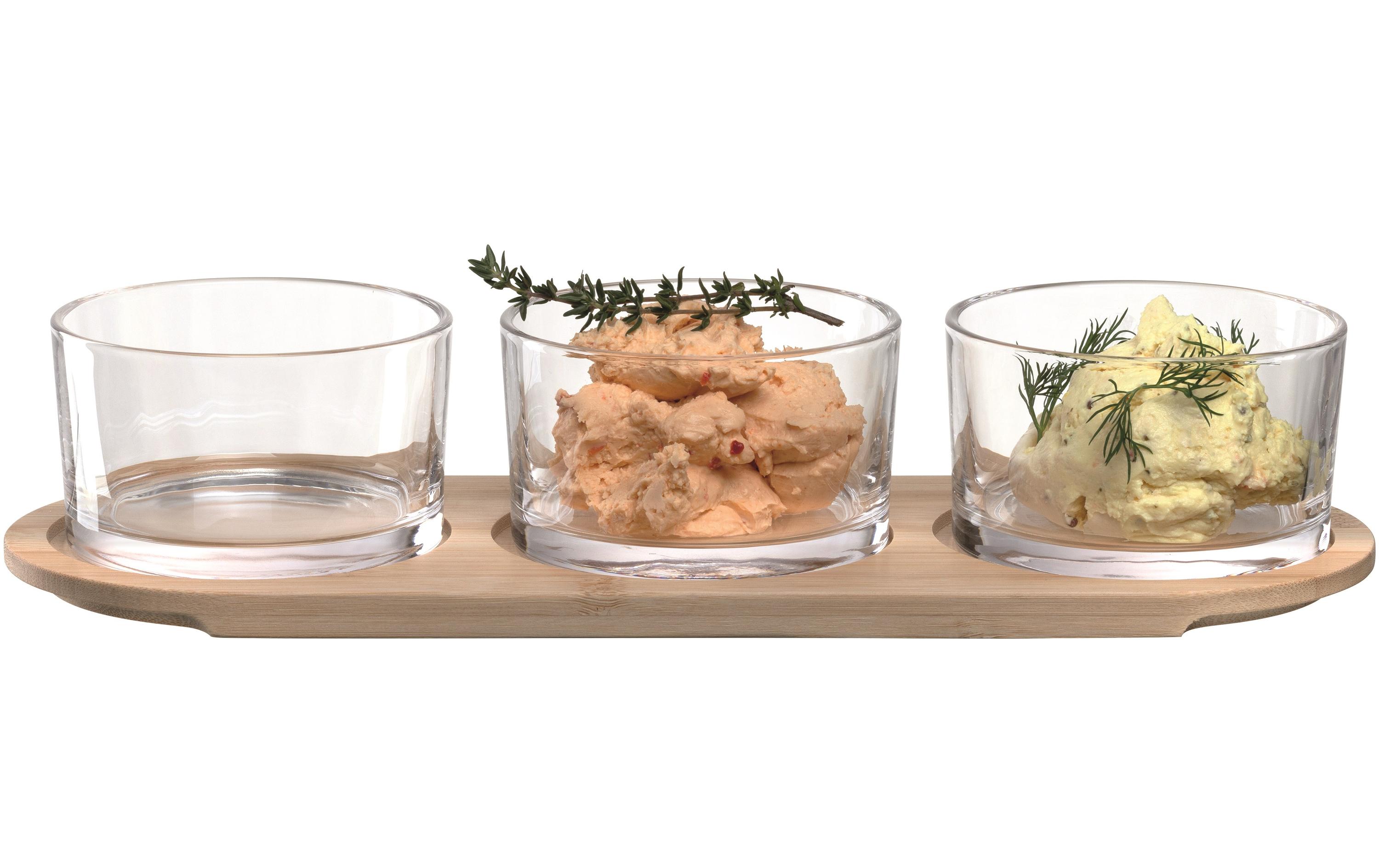 Snackschale 1 Stück, TransparentDip-Set