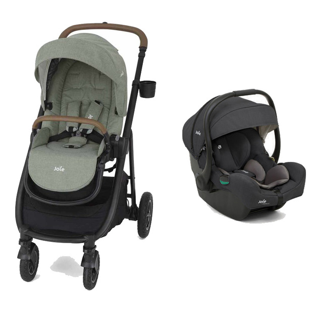 Poussette DUO Versatrax Laurel + I-Gemm 3 Shale - JOIE